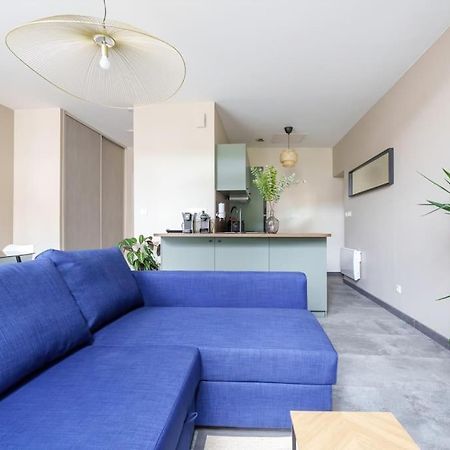 Appartement Lumineux Avec Cour Chaumont  Esterno foto